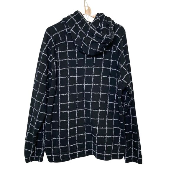 Teddy Fresh Barbed Wire Hoodie Men’s L 2020 Black Sweatshirt All Over Print Logo - Picture 2 of 12